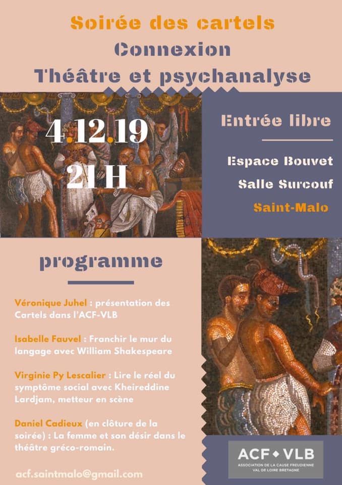 Affiche et programme de théâtre