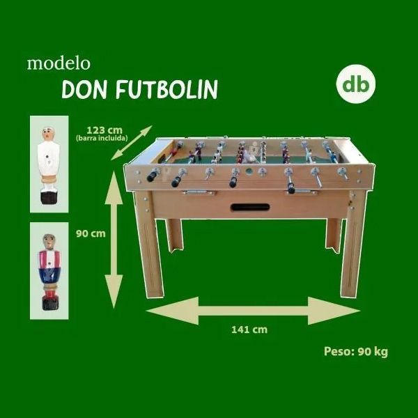 Billar Billarcor Siglo XXI + Futbolín Profesional Don Futbolín