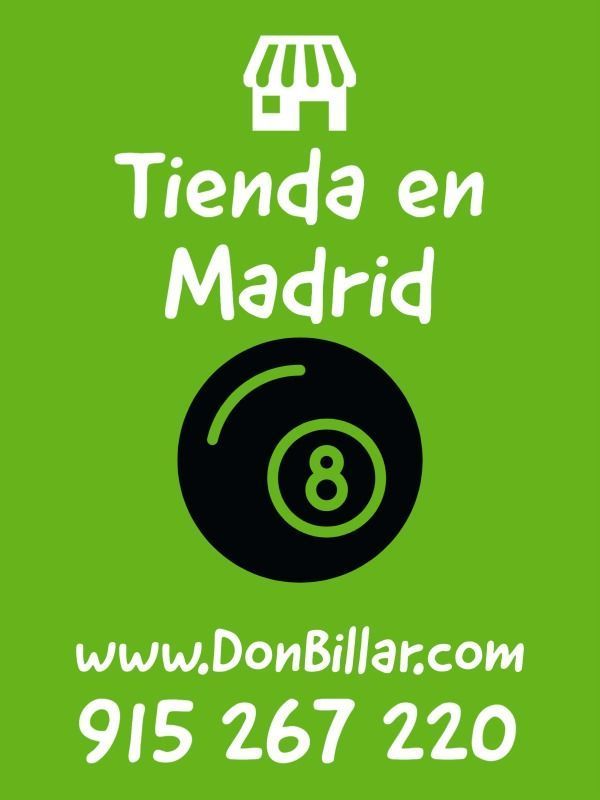 Letrero verde con texto blanco: