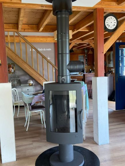 Poêle à bois 360°