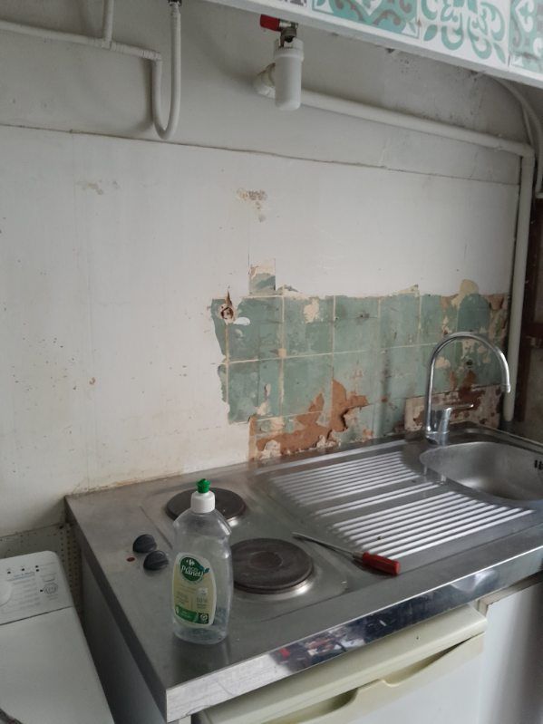 Rénovation d'un mur de cuisine