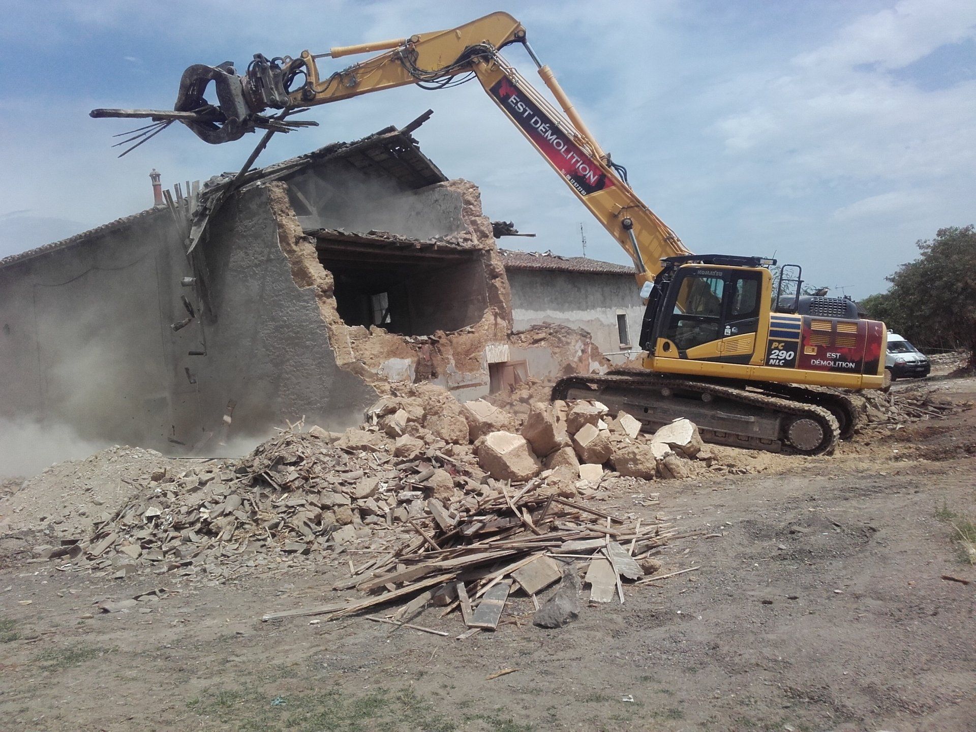 Démolition d'un logement