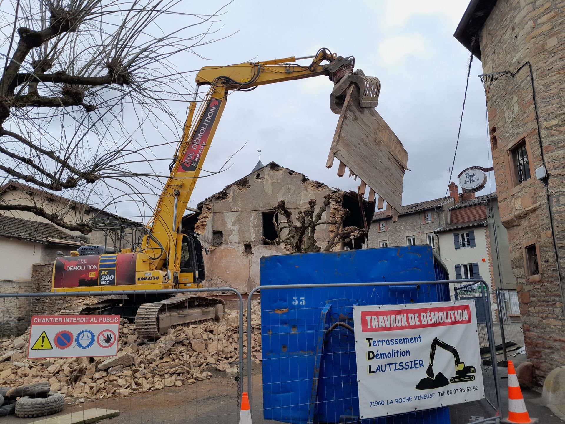 Travaux de démolition Lautissier