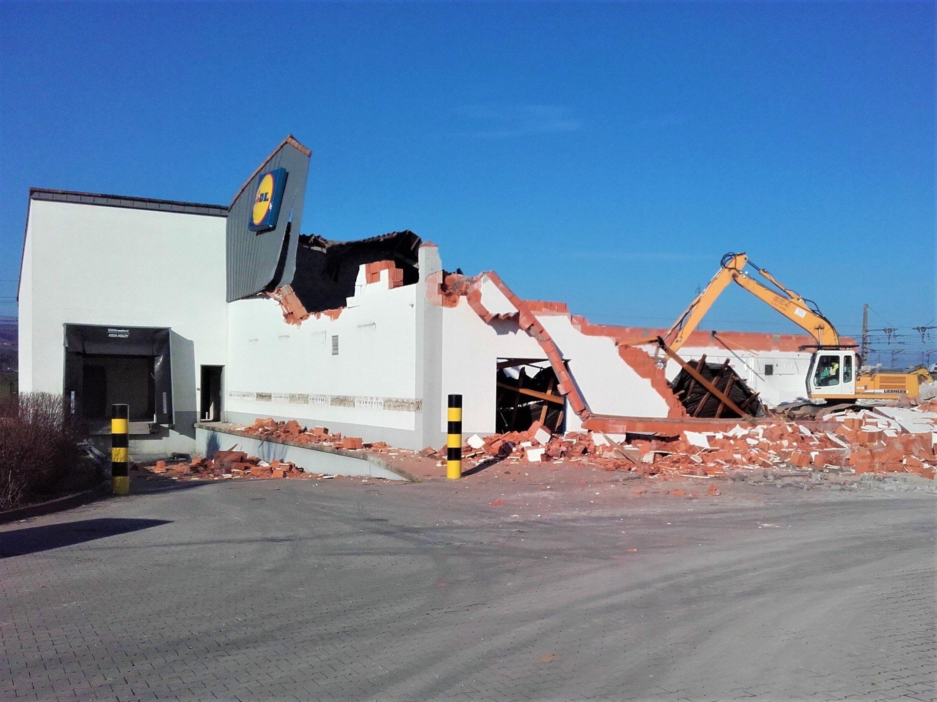 Démolition sélective