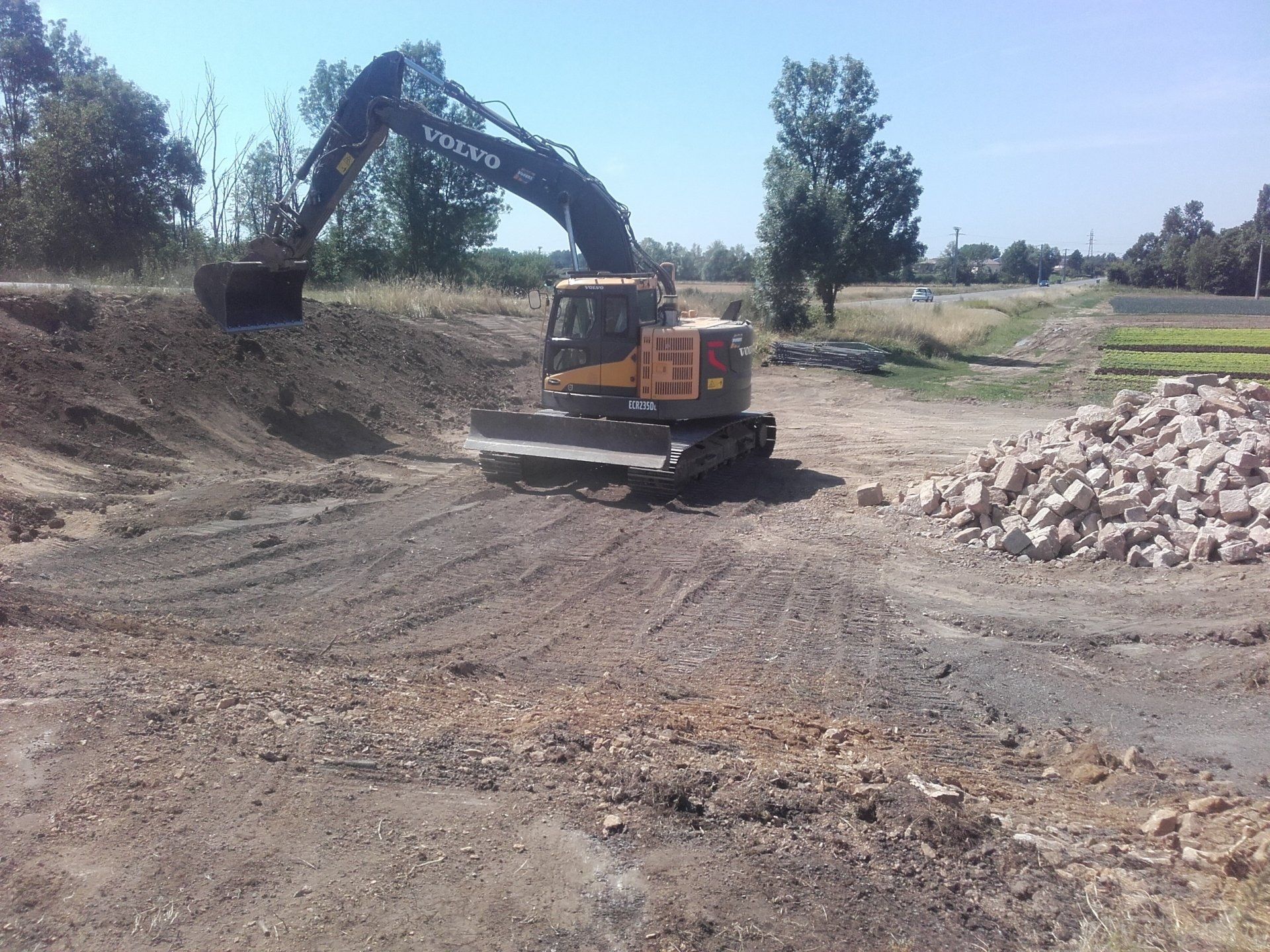 Travaux terrassement