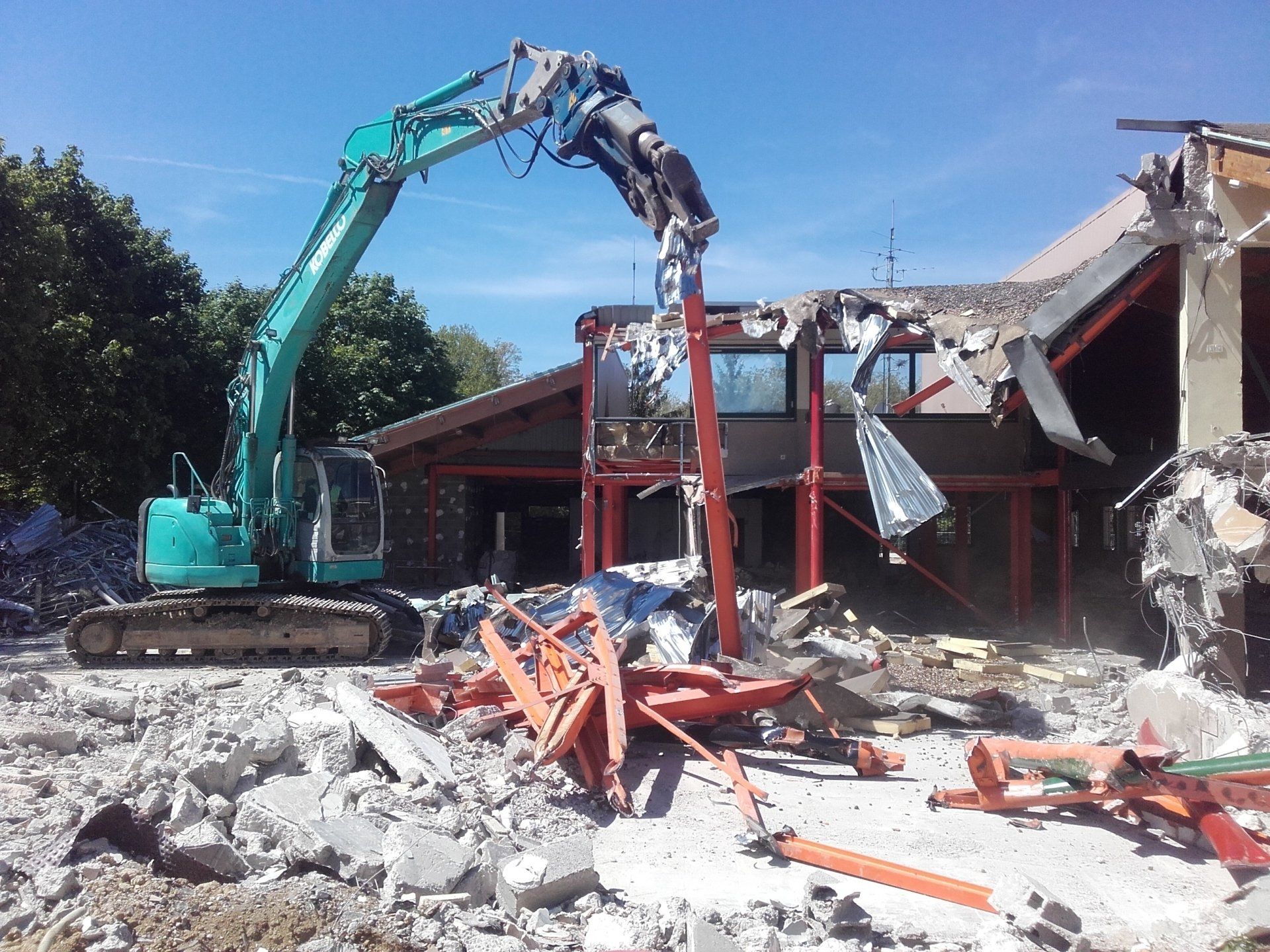 Démolition complète