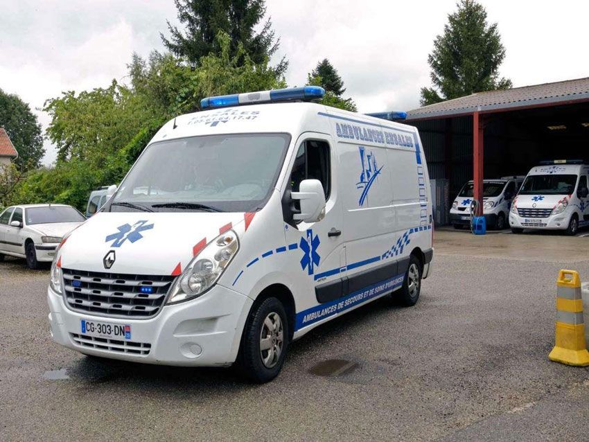 Une ambulance