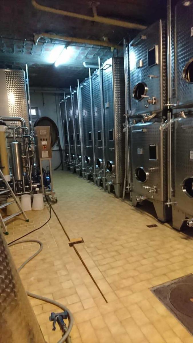 Cuve de notre domaine