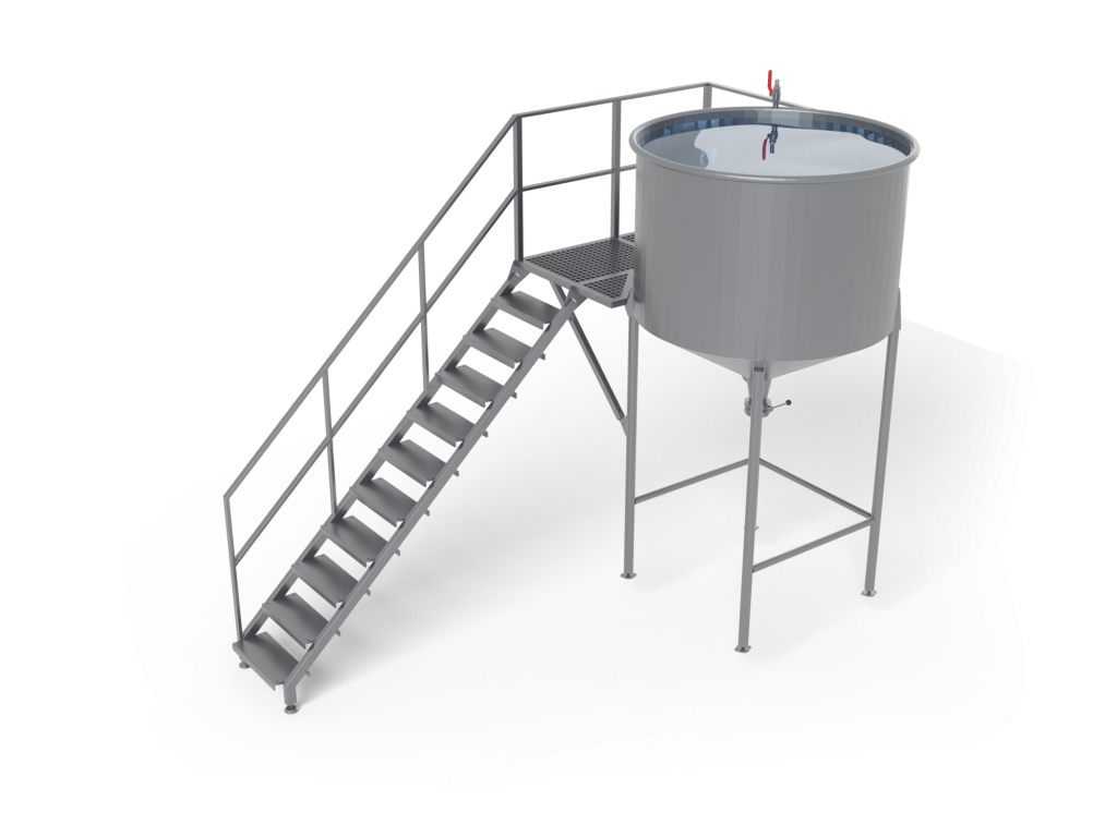 Roe cooling tank