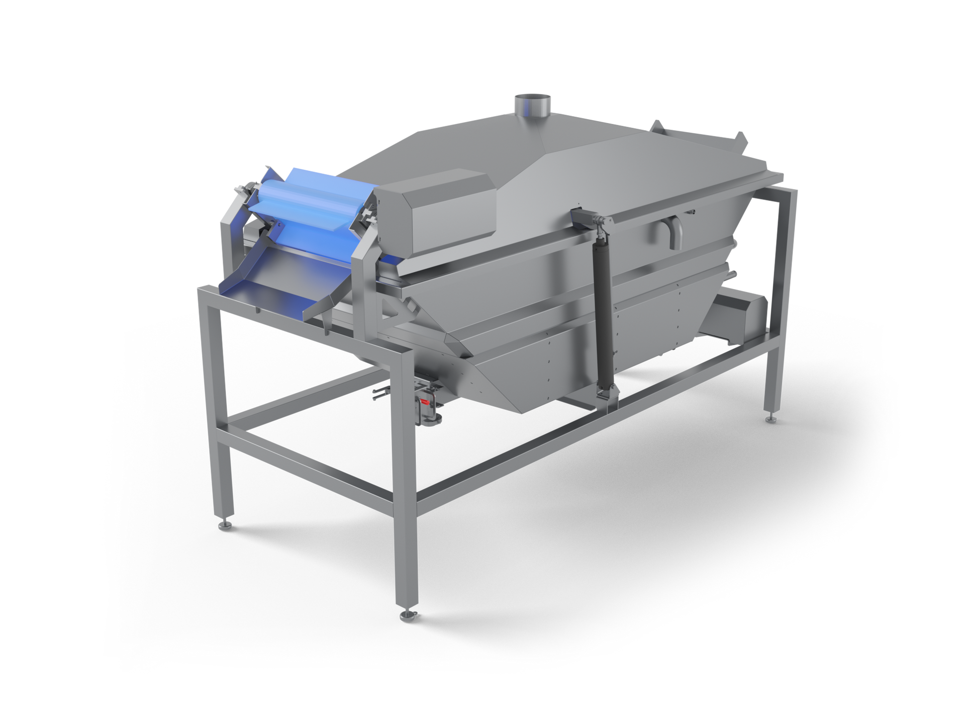 Heating bath for fish processing