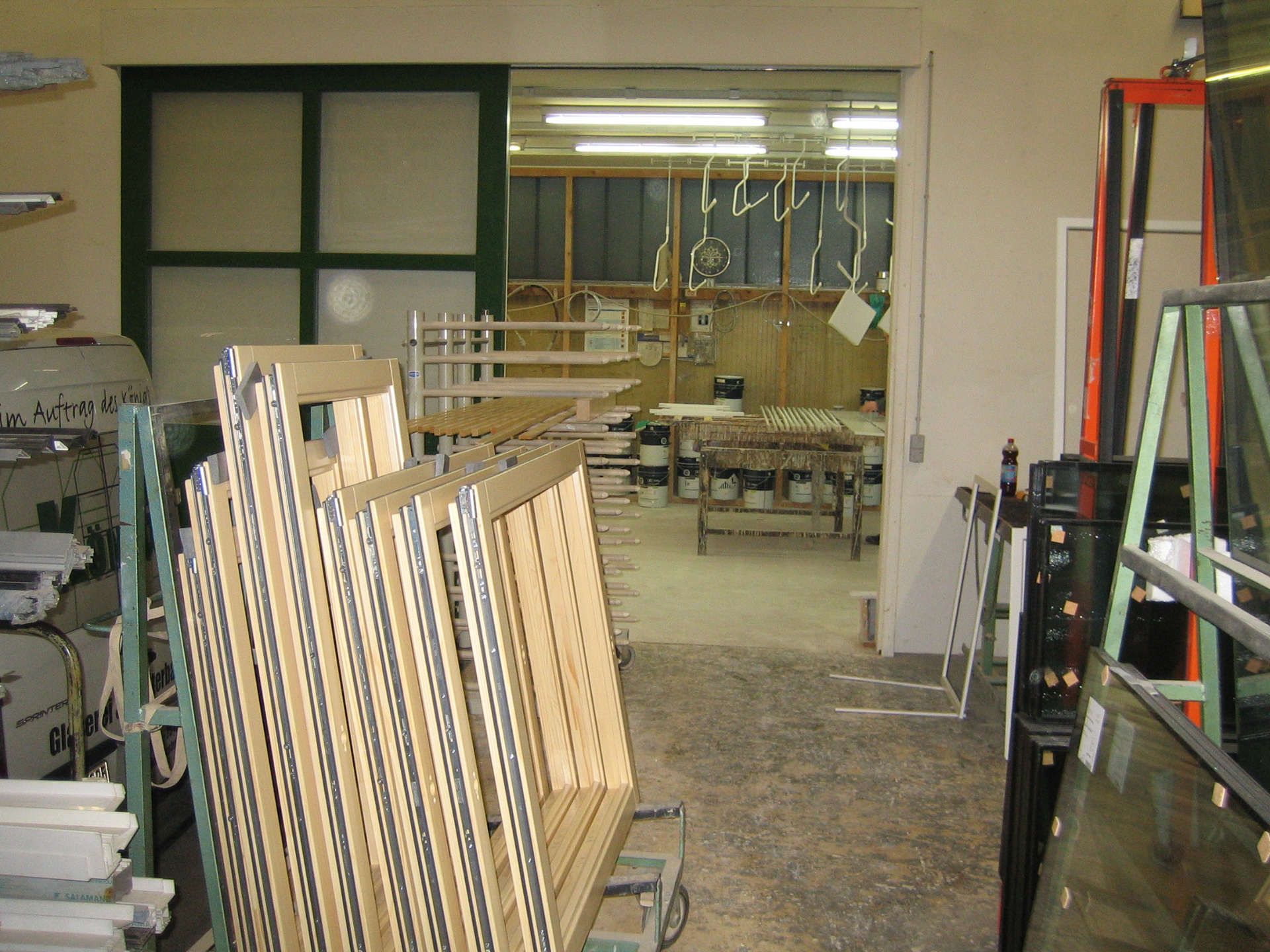 Werkstatt für Glaserei und Fensterbau