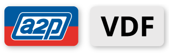 Logos des certifications A2P et VDF
