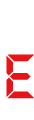 Lettre e rouge du logo de l'entreprise