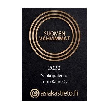 ”Suomen Vahvimmat” -sertifikaatti