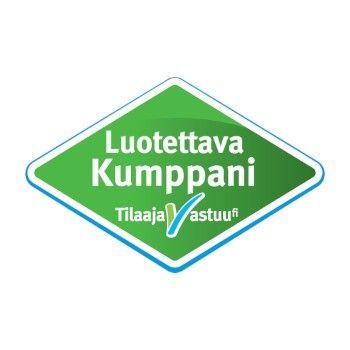 Luotettava Kumppani - Tilaajavastuu logo
