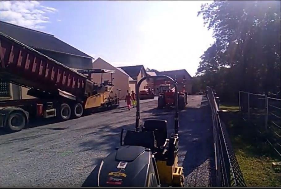 Aménagement de la voie