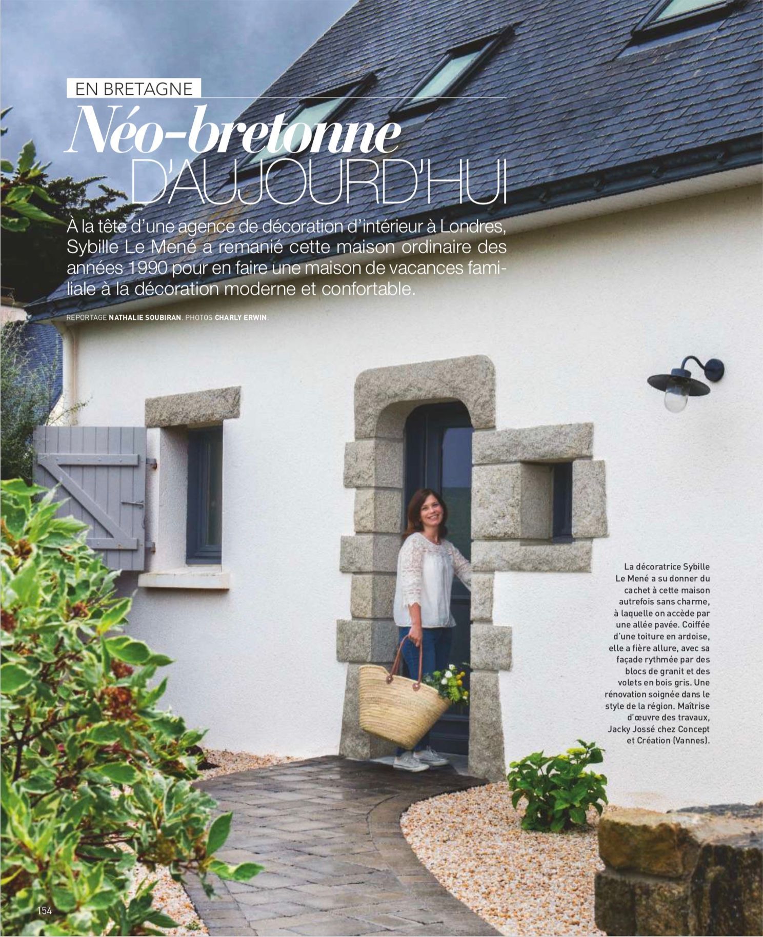 Façade d'une maison