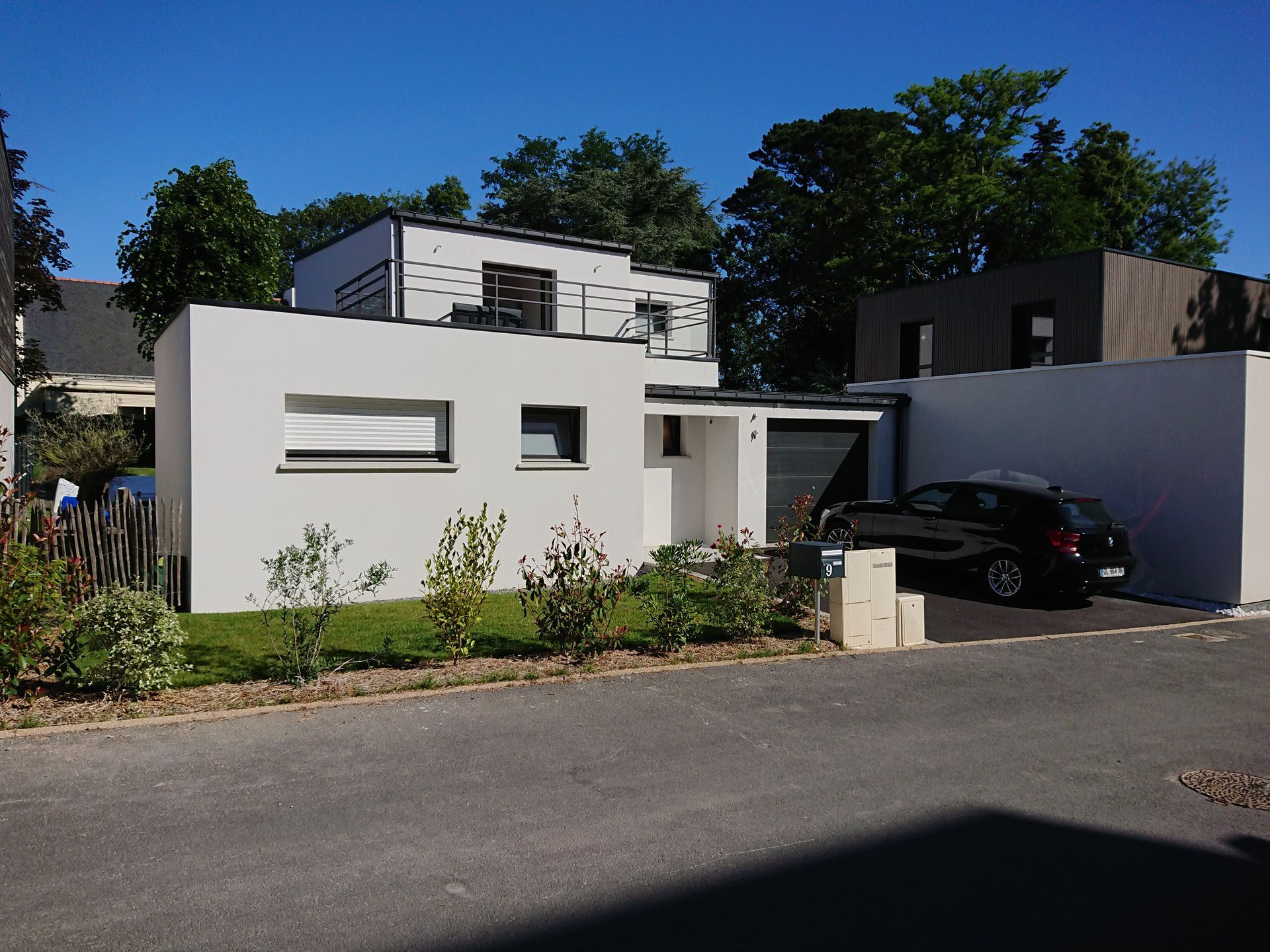 Résidence avec garage