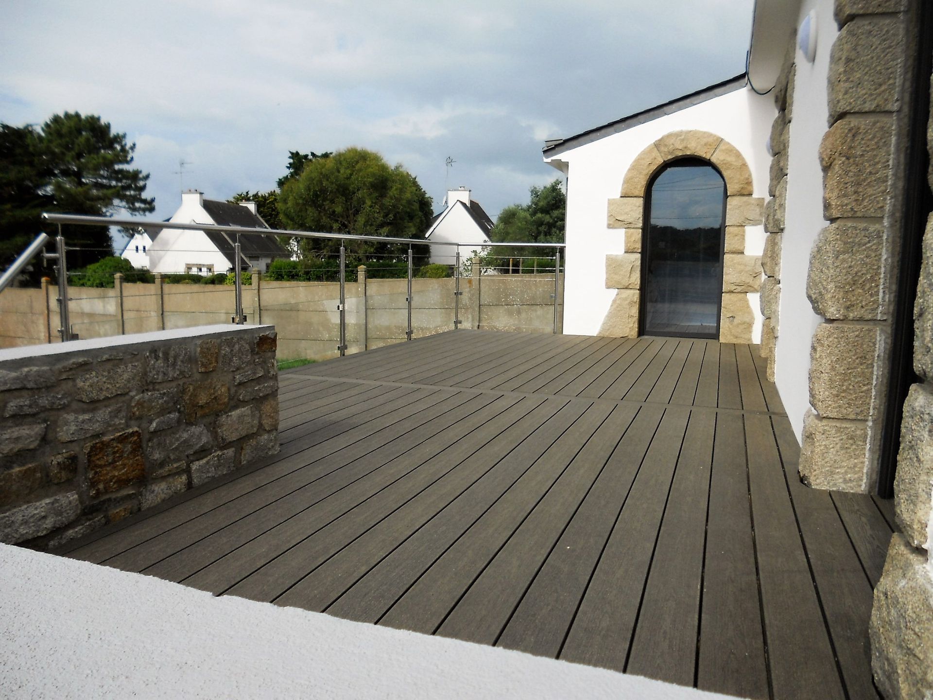 Terrasse surélevée