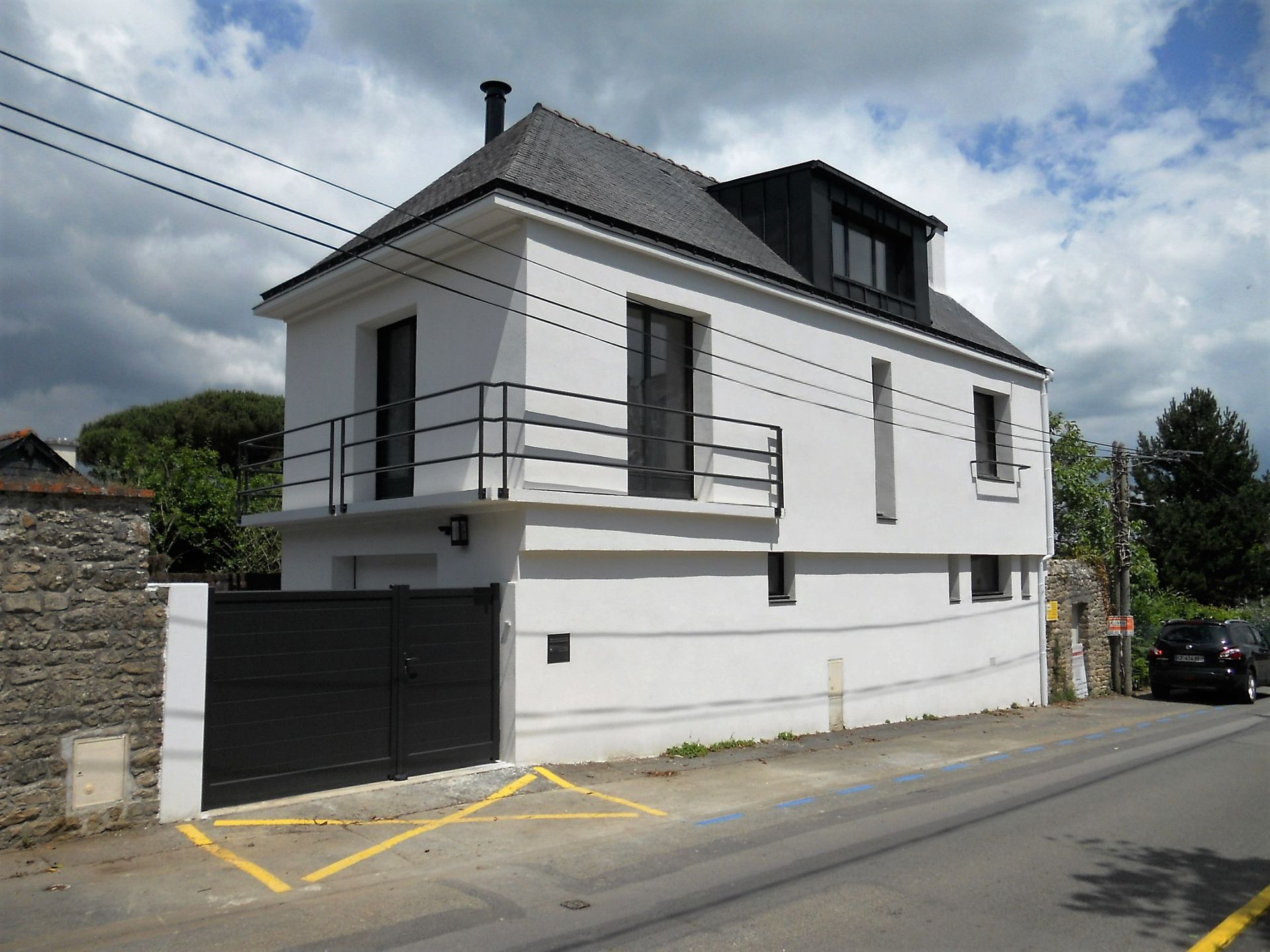 Maison de ville en rénovation