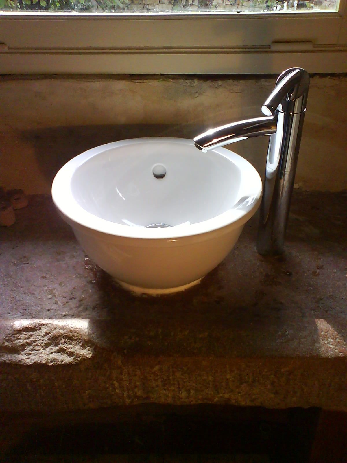 Évier salle de bains