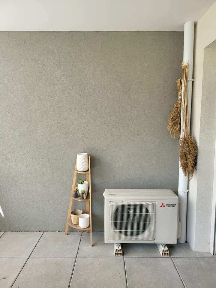 Pompe à chaleur dans une pièce