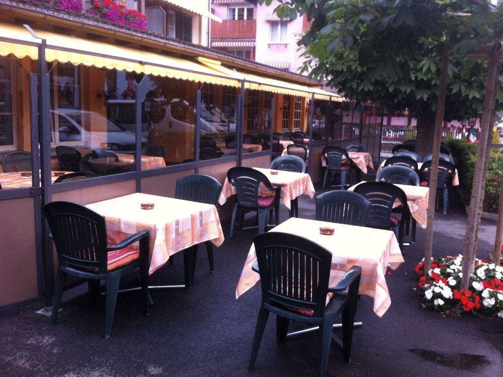 Terrasse - Ristorante Pizzeria Arcobaleno - Unterseen