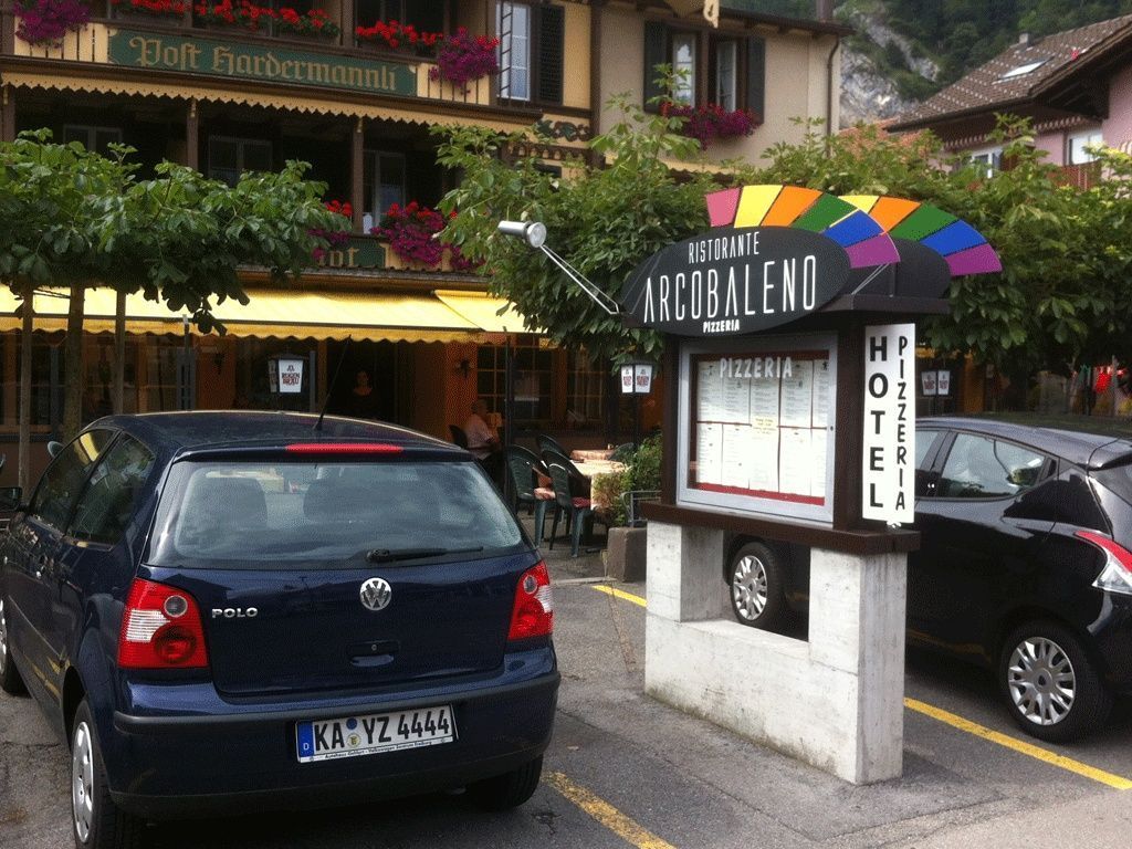 Aussenbereich - Ristorante Pizzeria Arcobaleno - Unterseen