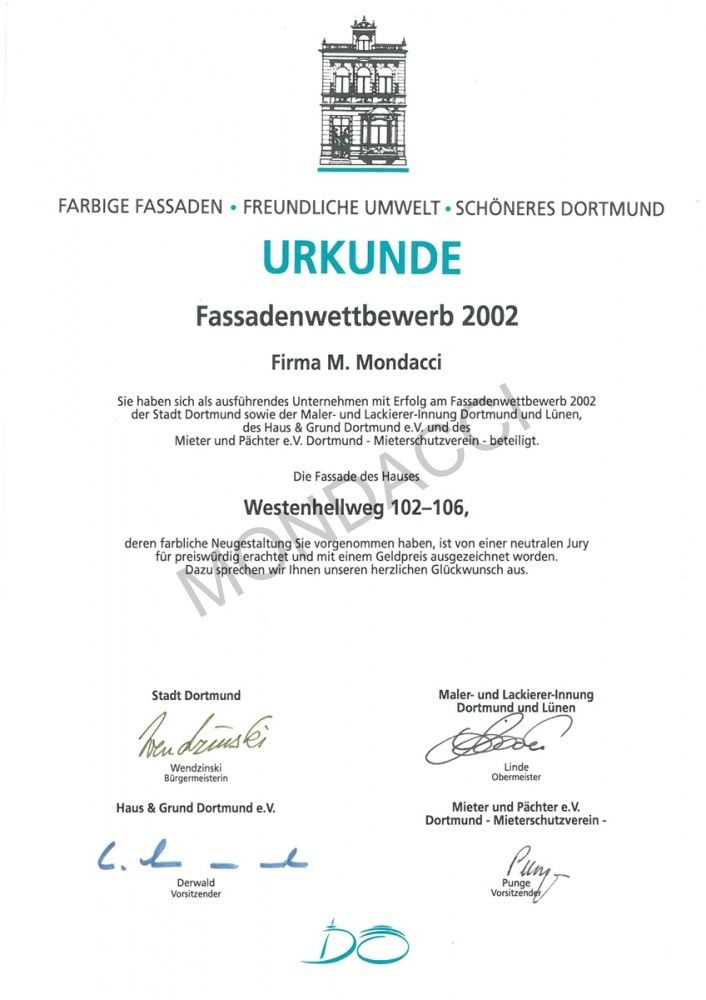 Fassadenpreis 1998