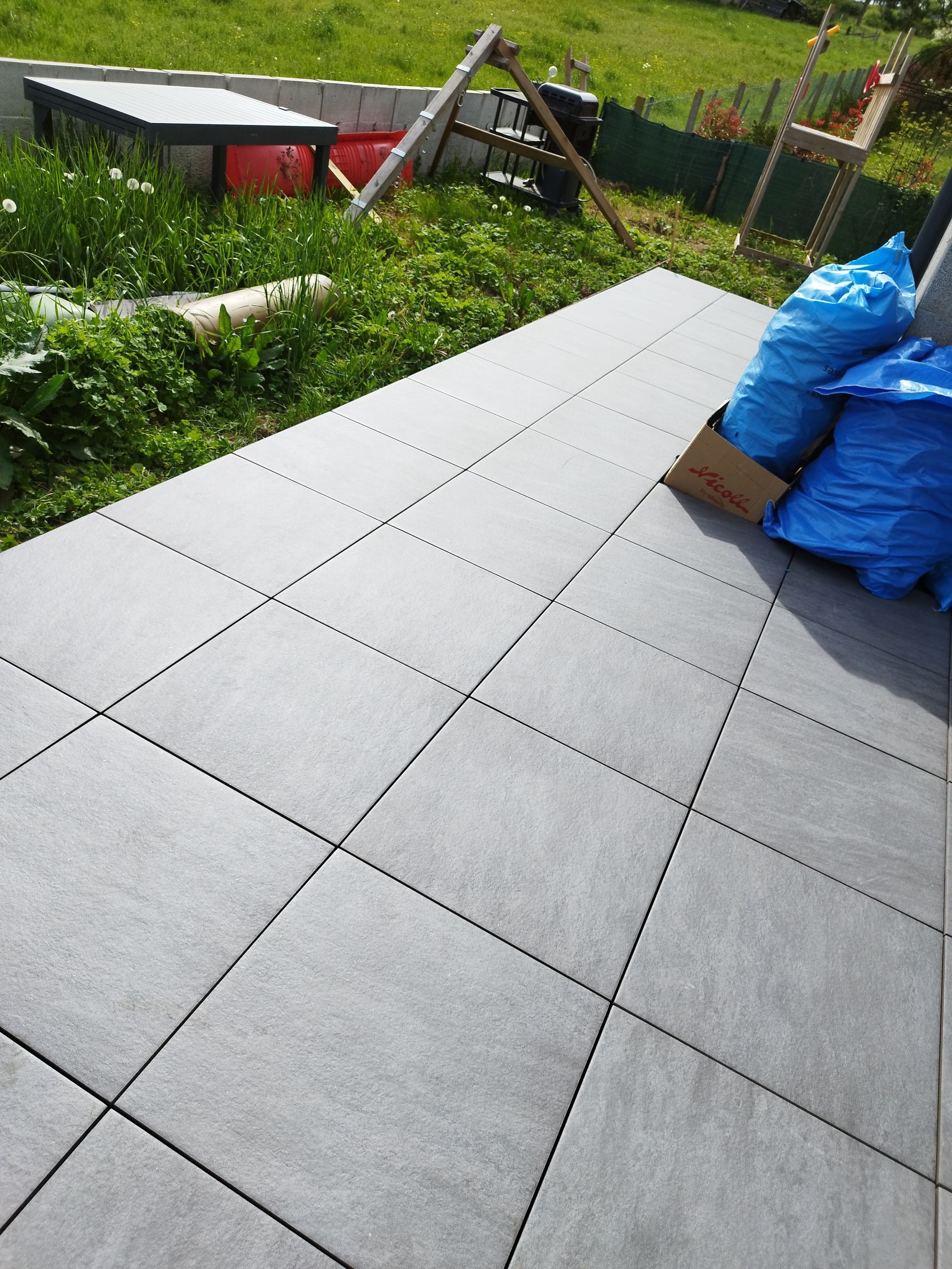 Photo d'une terrasse après un chantier d'étanchéité