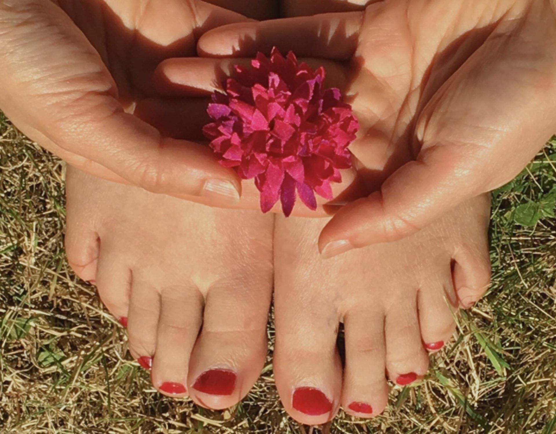 Après un soin de pied