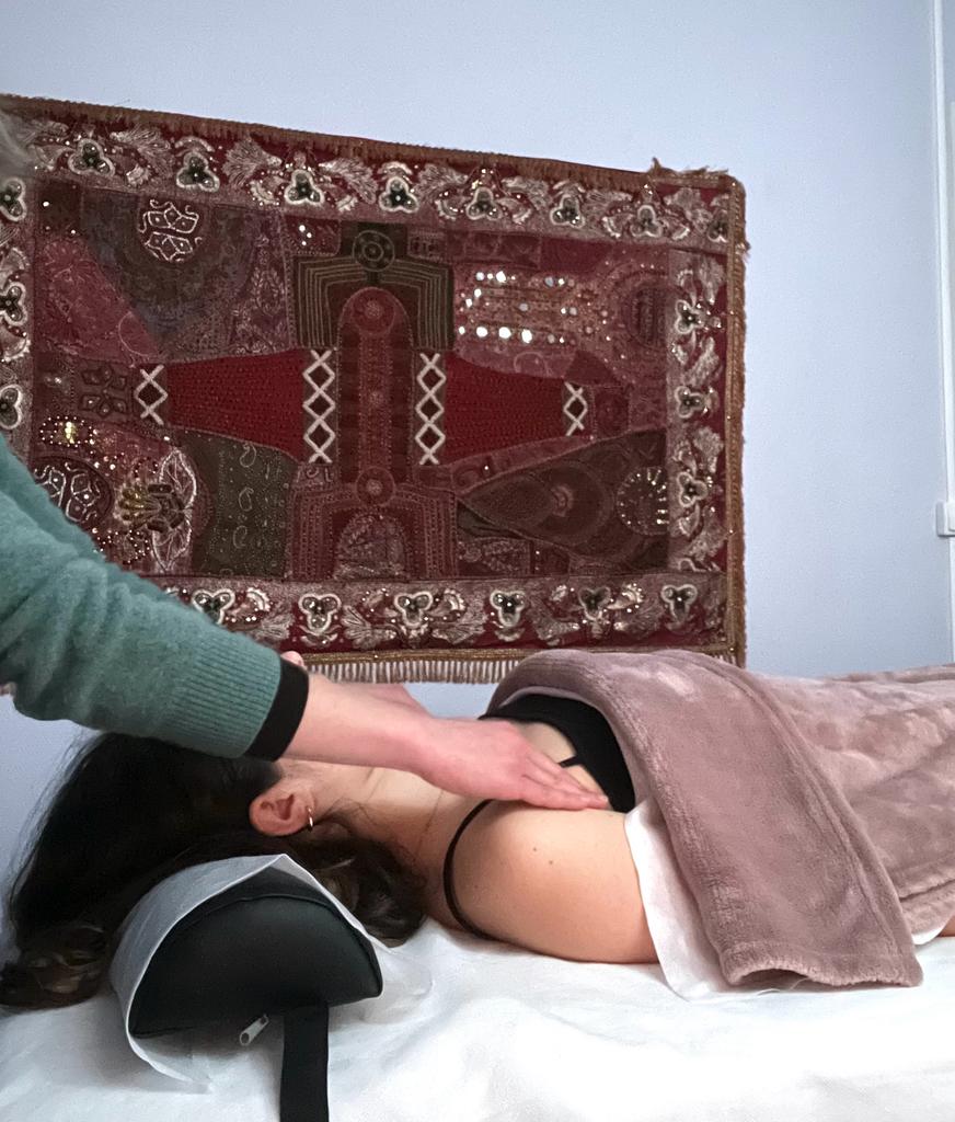 Salle de massage drainant