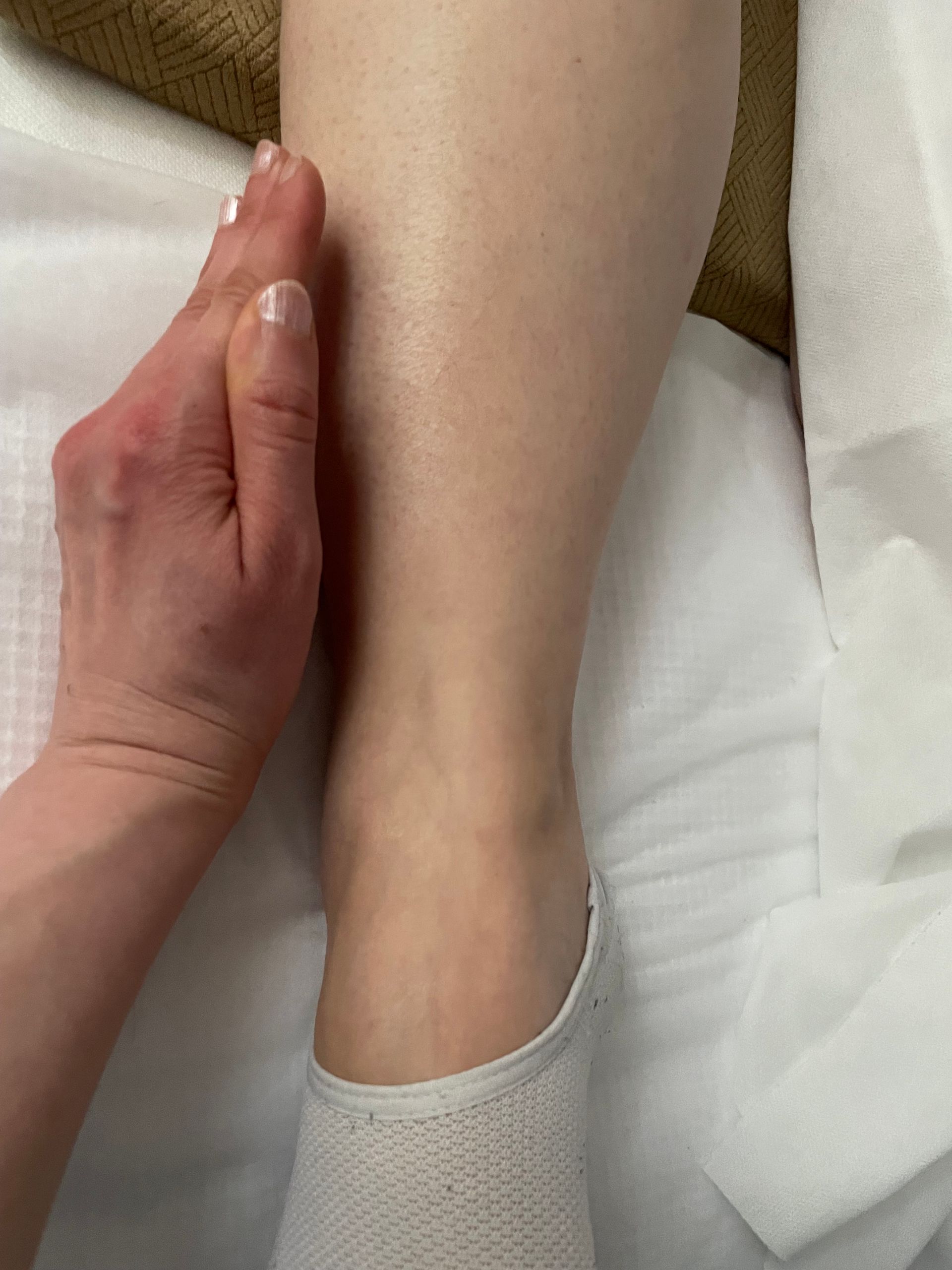 Massage des chevilles