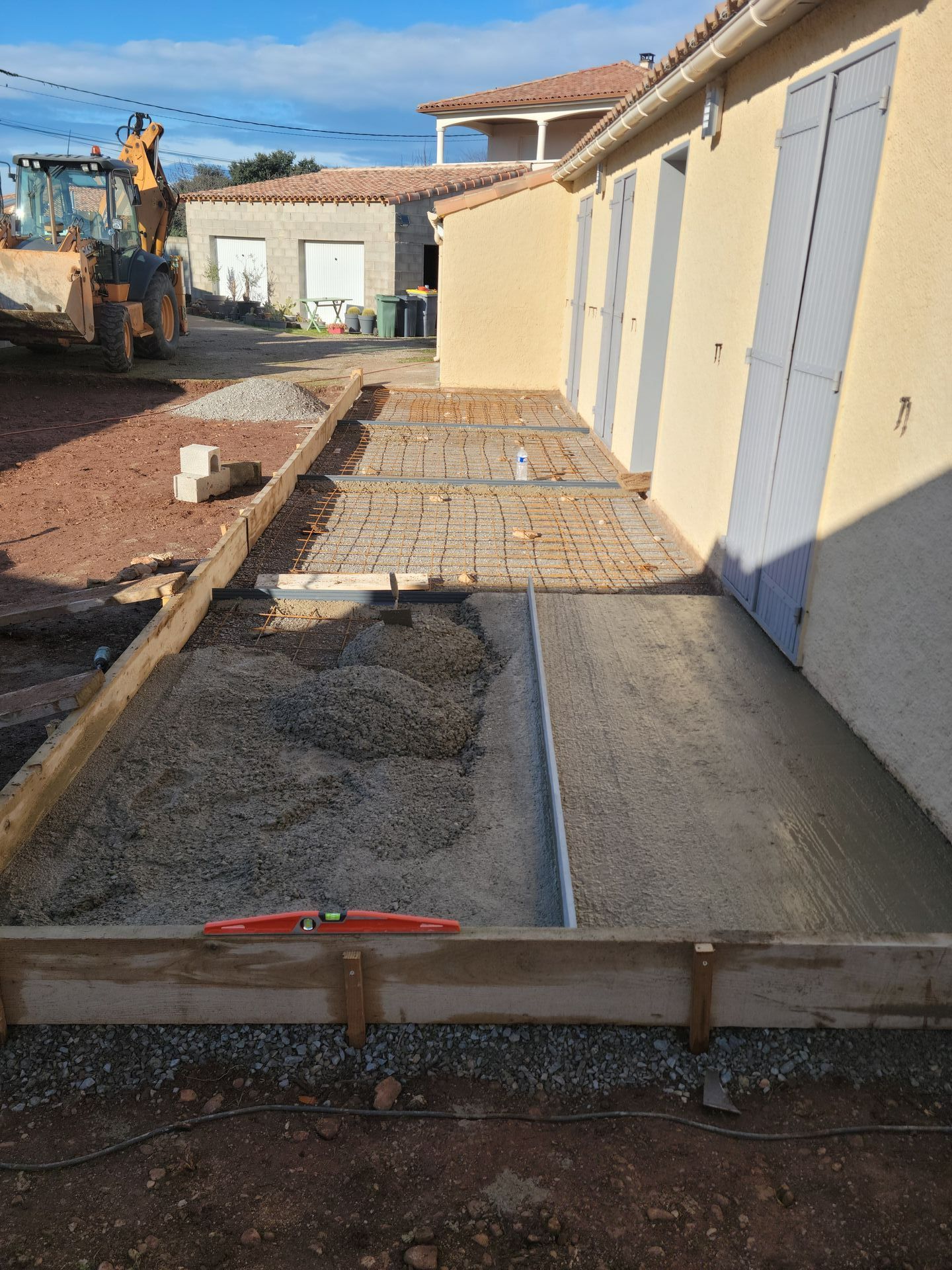 Une extension de terrasse