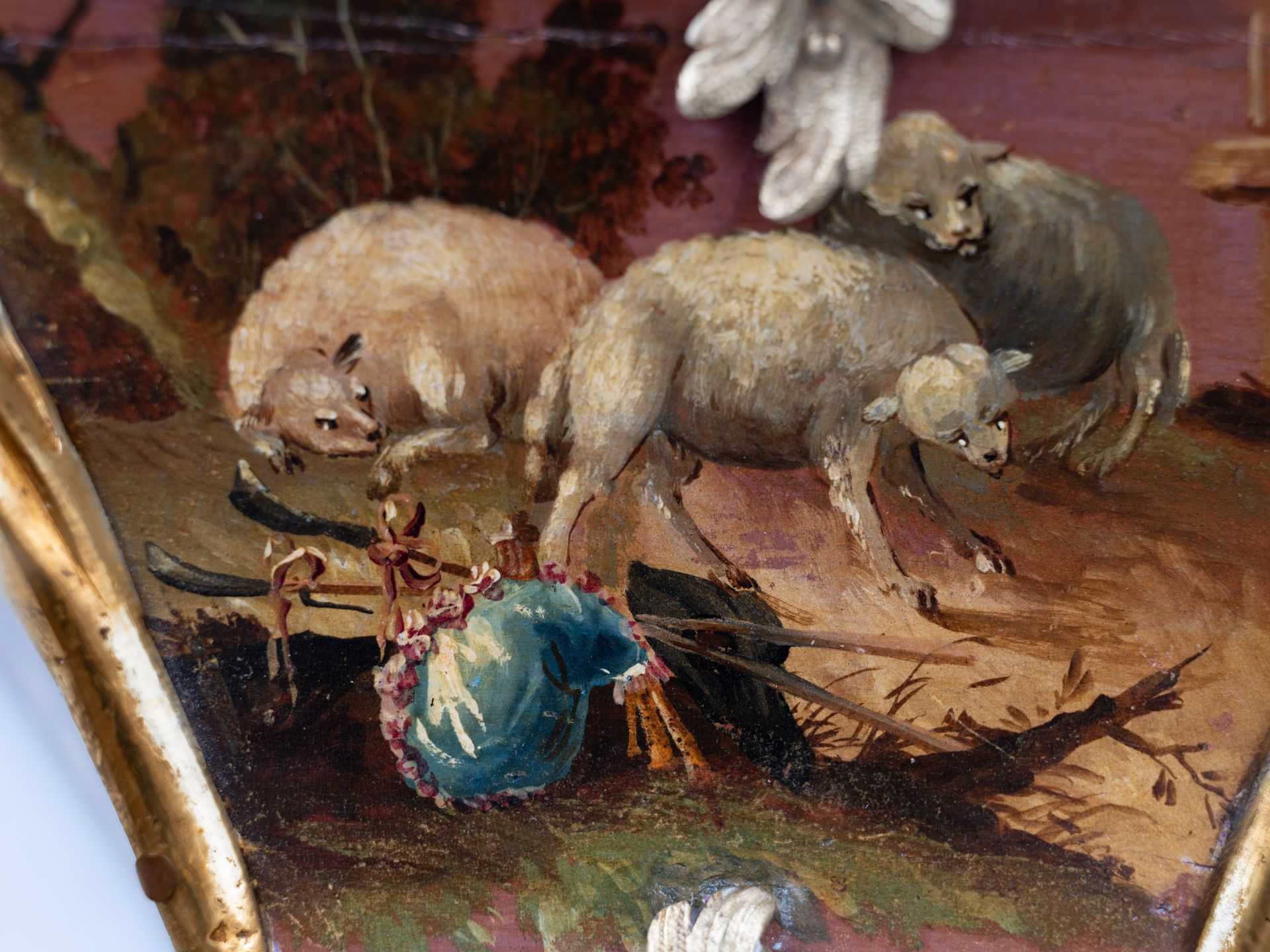 Englische Bodenstanduhr von William Gill