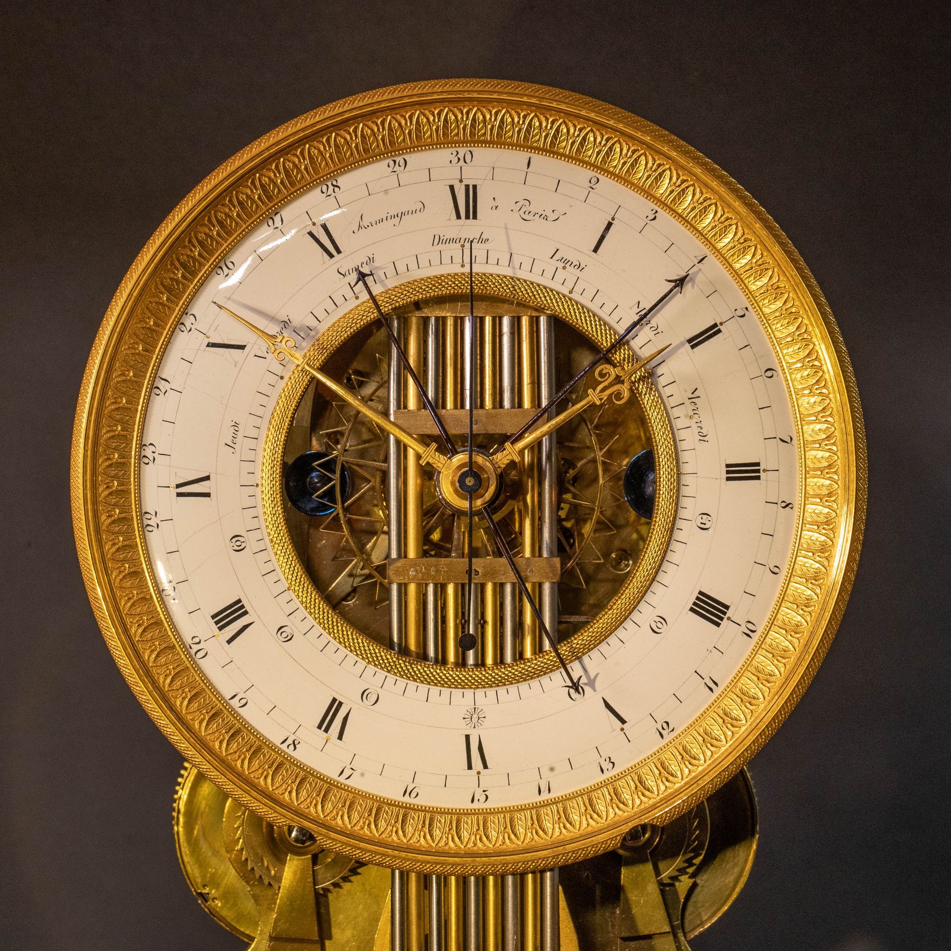Englische Bodenstanduhr von William Gill