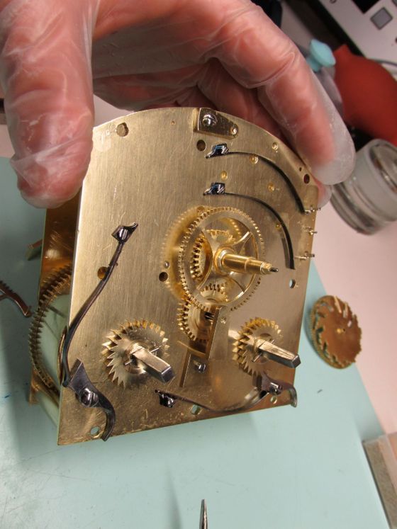 Clockmaker Artisan Schmid Zurich Clockmaking Restoration Clocks