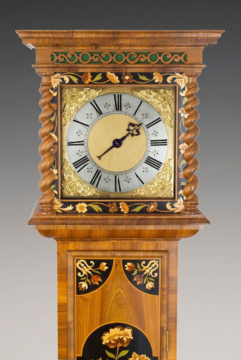Engl. Bodenstanduhr von Benjamin Wright