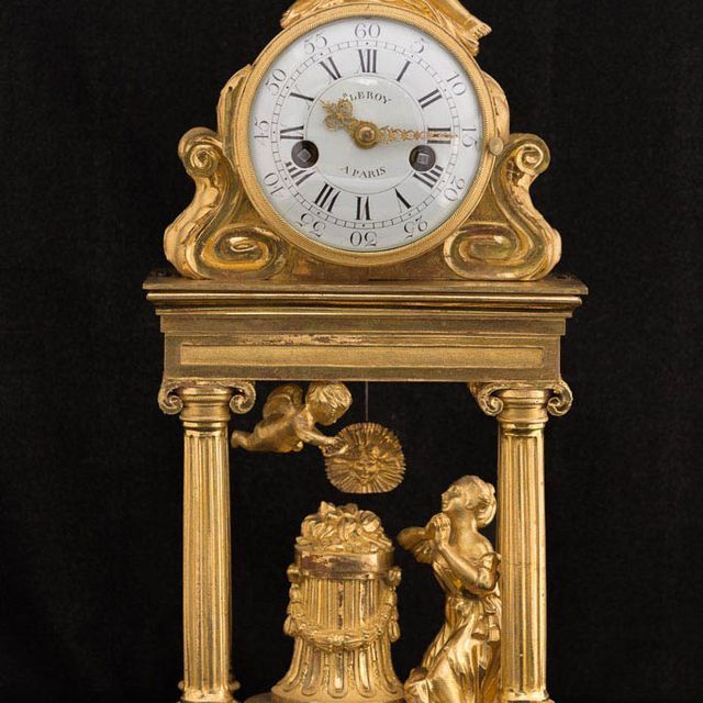 Viennese carriage clock