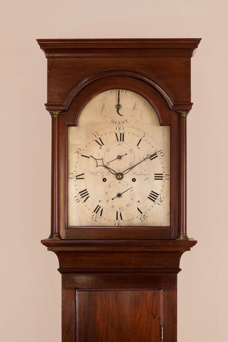 Englische Bodenstanduhr von William Gill