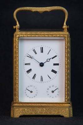 Carriage clock by J. B. Béguin