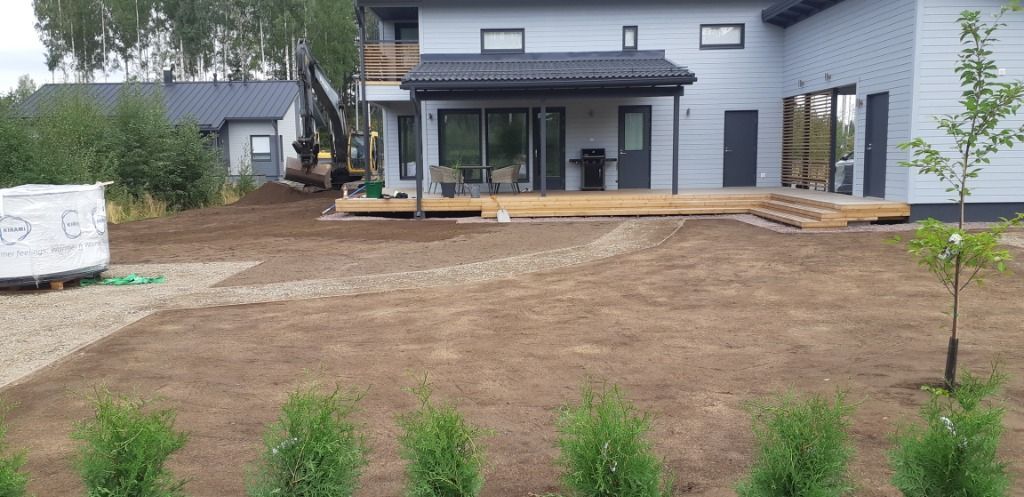 Pihatyö, maisemointi