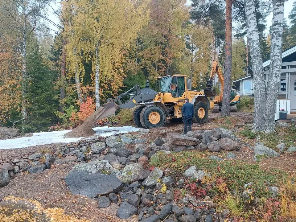 Laituripohjien tekoa