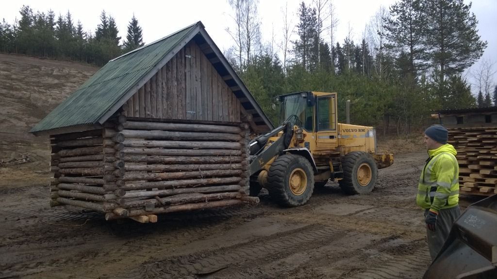 
Ladon siirto Volvo 90 
