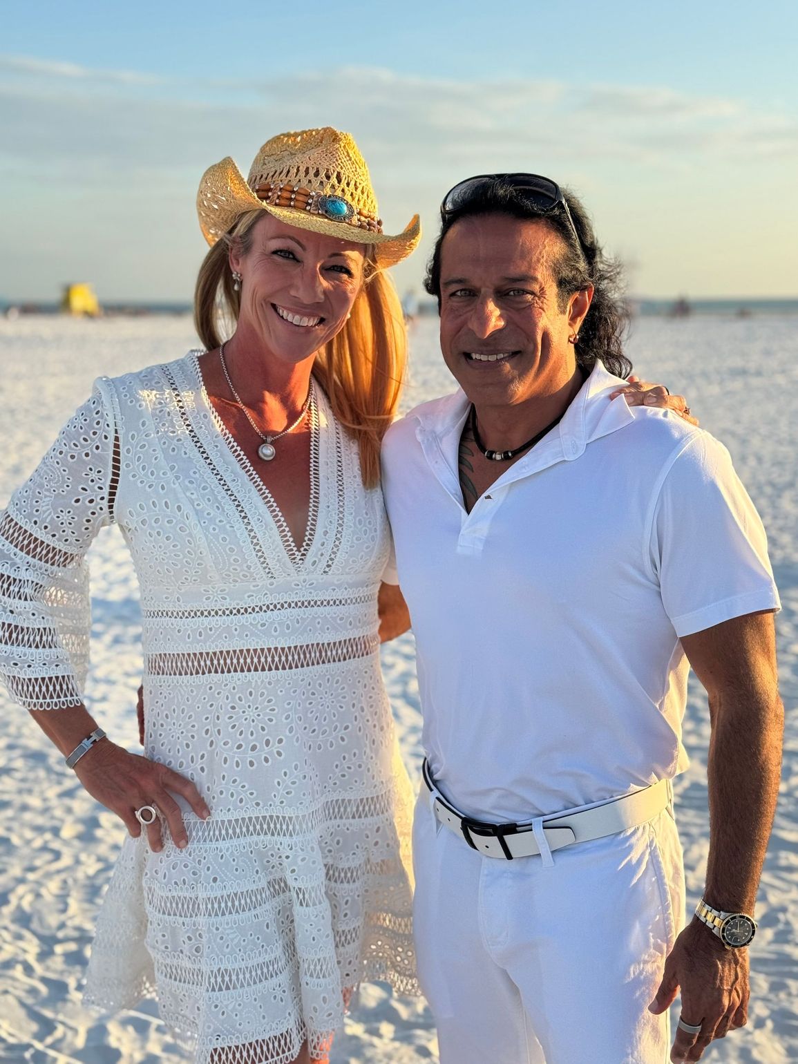 Tracy and Pavan Mediratta, founders of Sunrise Vacation Rentals