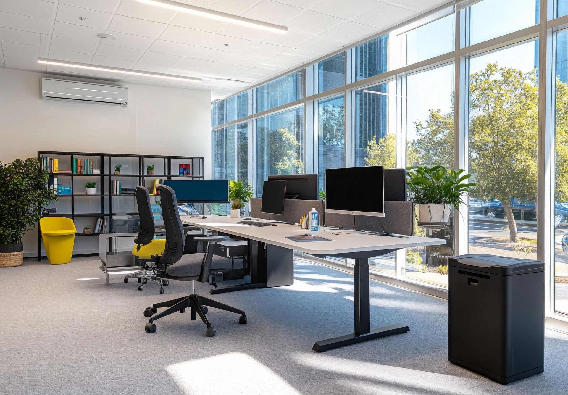 Climatisation dans un bureau