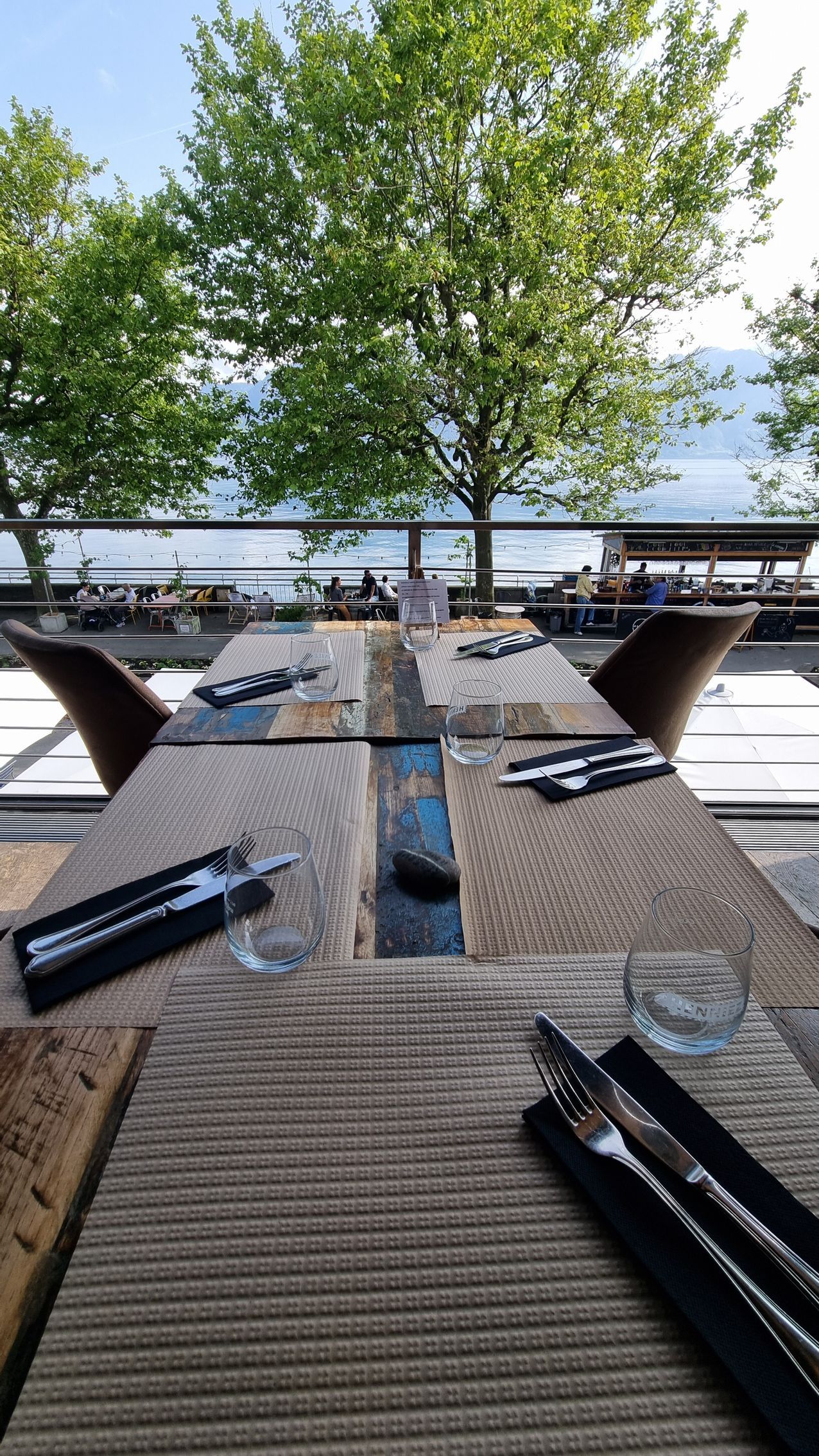 Le Carré - Vevey - Table de restaurant