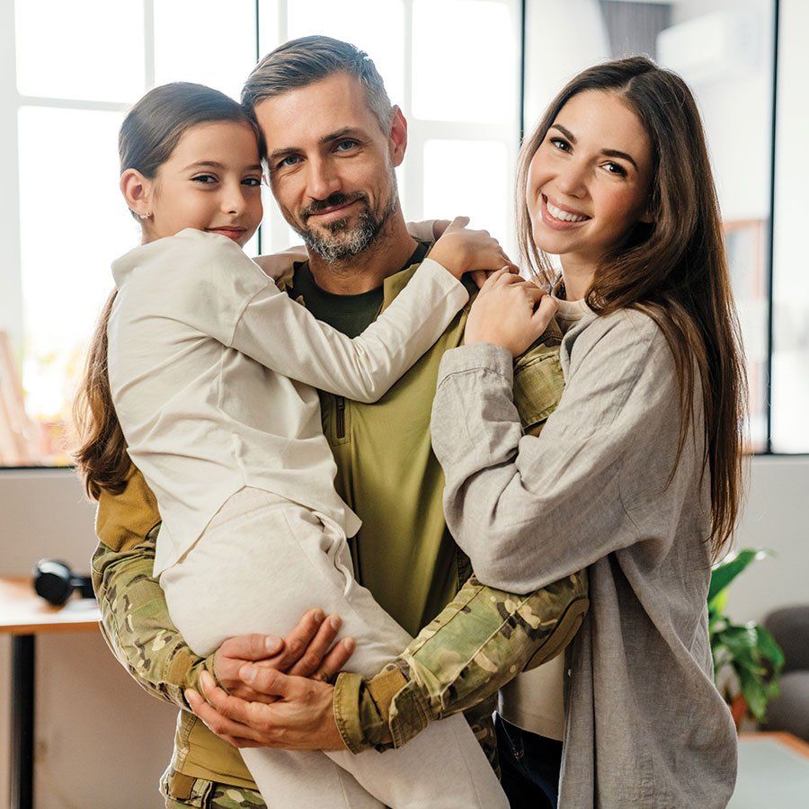 Couple avec leur fille