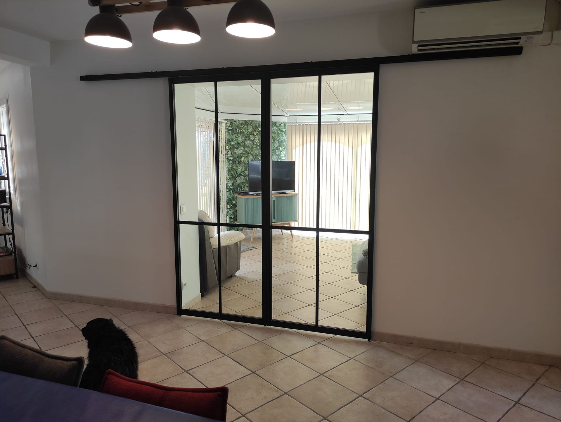 Verrière en intérieur