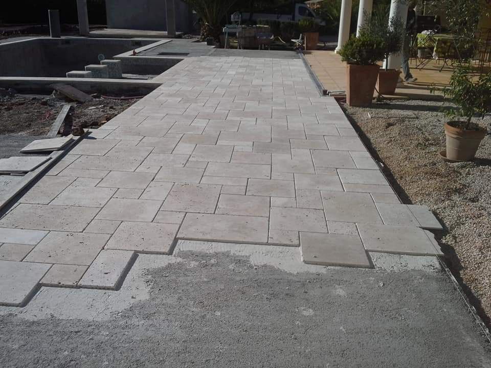 Création d'une terrasse